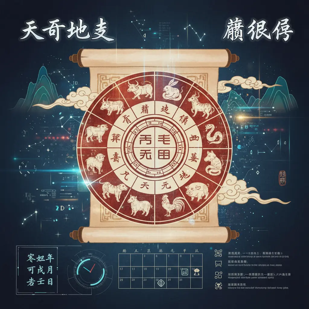 農民曆 - 天干地支