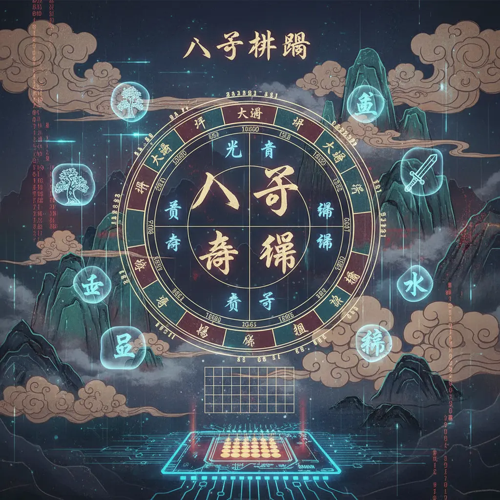 子平八字 - 八字排盤