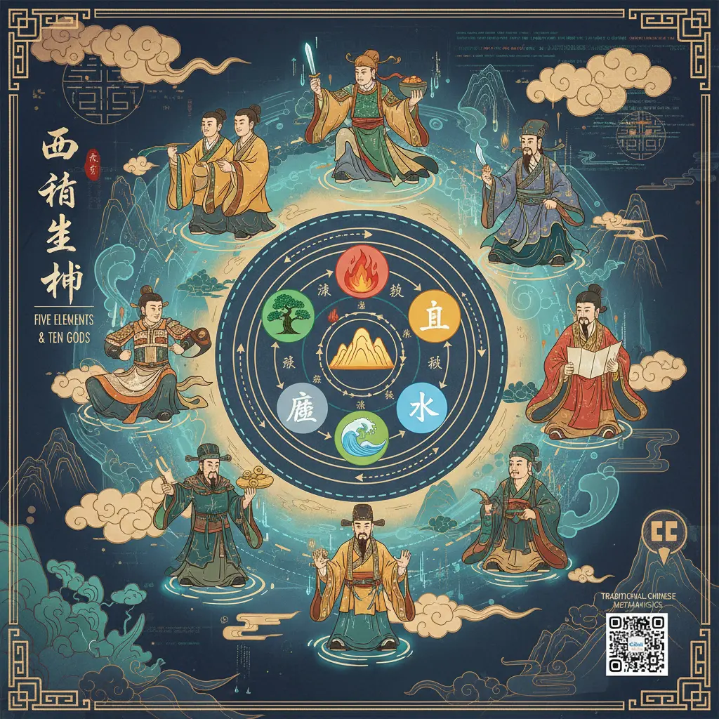 十神 - 五行生剋