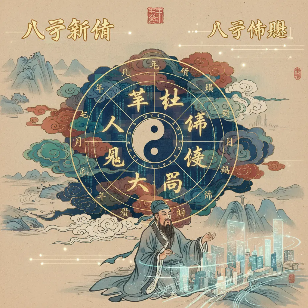 八字命盤 - 八字算命