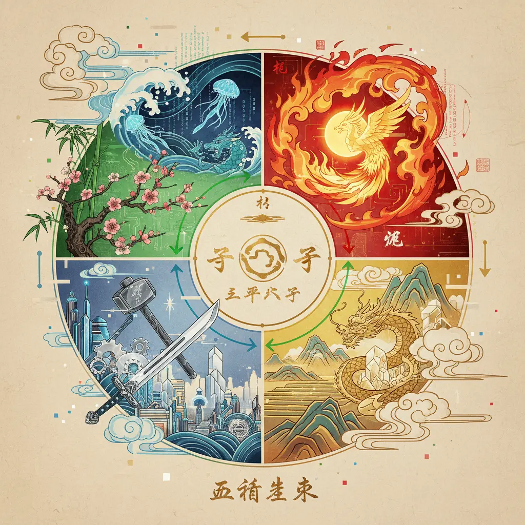 子平八字 - 五行