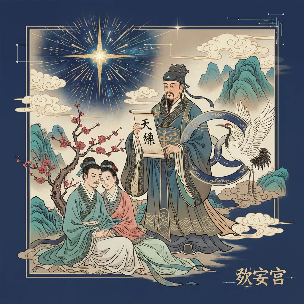 夫妻宮 - 天樑星