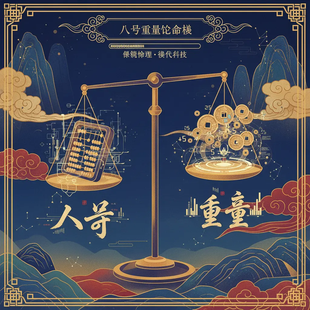 八字重量 - 八字重量計算機