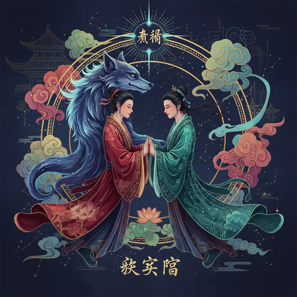 夫妻宮 - 貪狼星